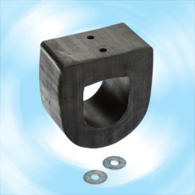 Gumi ütközéscsillapító mérleghintához