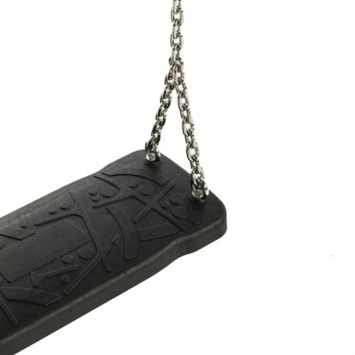 Široka premium ravna ljuljaška XL sa lancem od 2 m za javne površine