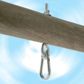 Karabinski držač za ljuljašku TYPE O 140 mm