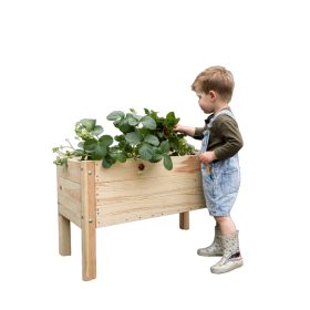 Fából készült magaságyás gyerekeknek